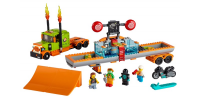 LEGO CITY Le camion de spectacle des cascadeurs 2021